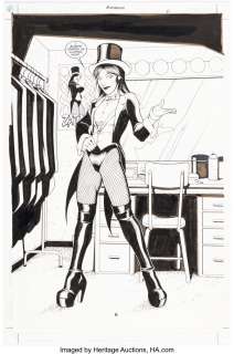 Mays, Rick | Rick Mays Zatanna: Everyday Magic Splash Page 6 Original Art (DC, 2003).... | Heritage