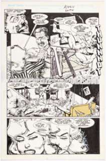Chaykin, Howard | Howard Chaykin Black Kiss #11 Story Page 2 Original Art (Vortex, 1989).... | Heritage