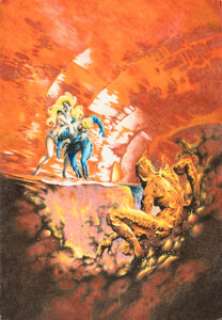 Fabian, Stephen | Stephen Fabian Fabian in Color Portfolio Science Fiction Painting Original Art (Starmont, 1980).... | Heritage