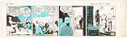 Caniff, Milton | Milton Caniff Terry and the Pirates Daily Comic Strip Original Art dated 11-28-35 (Chicago Tribune-N.Y. News, 1935... | Heritage