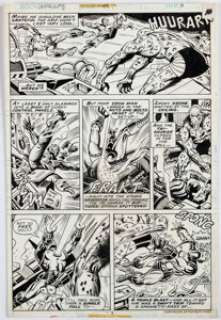 Perlin, Don | Don Perlin Werewolf by Night #43 Story Page 3 Iron Man Original Art (Marvel, 1977).... | Heritage