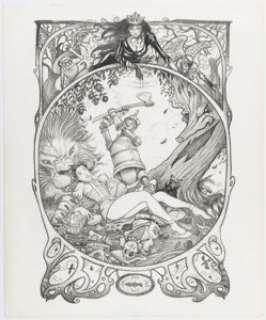 Castillo, Tommy - Tommy Castillo - Oz Illustration Original Art (2000)....