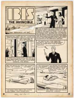 Costanza, Pete - Pete Costanza Whiz Comics #9 Ibis Story Page 1 Original Art (Fawcett, 1940)....