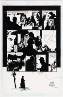 Mignola, Mike - Mike Mignola, John Nyberg, and Mark Stegbauer Bram Stoker‘s Dracula #1 Story Page 8 Original Art (Topps, 1992)....