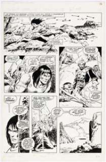Buscema, John | John Buscema and Tony DeZuniga Marvel Super Special #9 Conan Story Page 16 Original Art (Marvel, 1978).... | Heritage
