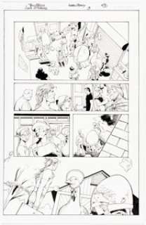 Akins, Tony - Tony Akins and Andrew Pepoy Jack Of Fables #3 Story Page 4 Original Art (DC, 2006)....