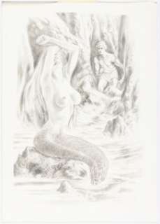 Torres, Jose | Jose Torres Mermaids: A Gallery Girls Collection Vol. 1 Pin-Up Illustration Original Art (SQP, 2000).... | Heritage