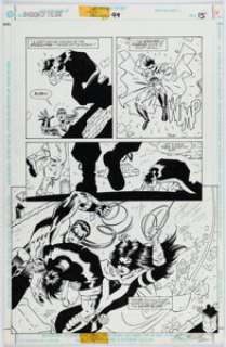 Giarrano, Vincent - Vince Giarrano and Ray McCarthy Batman: Shadow of the Bat #49 Story Page 15 Original Art (DC Comics, 1996) ...