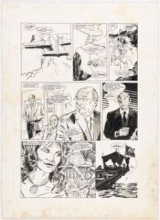 Neary, Paul | Paul Neary Marvel Super Special #26 Octopussy Story Page 48 Original Art (Marvel, 1983).... | Heritage