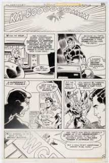Joe Staton And Frank Chiaramonte | DC Comics Presents #11 Story Page 16 Original Art (DC, 1975).... | Heritage