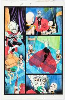 Barry Blair and Colin Chan - ElfQuest: New Blood #27 Story Page 3 Original Art (WaRP Graphics, 1995).