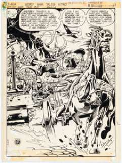 Nestor Redondo | Weird War Tales #51 Splash Page 1 Original Art (DC, 1977). | Heritage