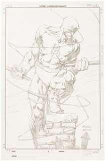 David Finch - Daredevil Specialty Illustration Original Art (2006). | Heritage