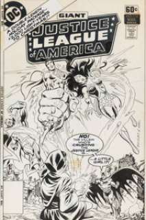 Rich Buckler and Jack Abel - Justice League of America #152 Cover Original Art (DC, 1978).