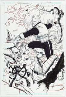 Howard Chaykin - Guy Gardner: Collateral Damage #2 Story Page 27 Original Art (DC, 2007).