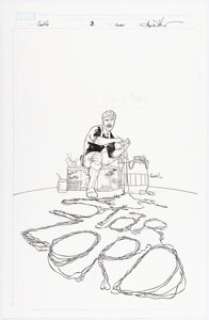 Aaron Kuder - All-New Guardians of the Galaxy #5 Cover Original Art (Marvel, 2017).