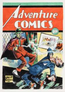 Creig Flessel | Adventure Comics #40 Cover Re-Creation Original Art (1991). | Heritage