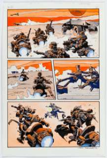 Cam Kennedy - Star Wars: Boba Fett #2 When the Fat Lady Swings Story Page 27 Original Art (Dark Horse, 1996).