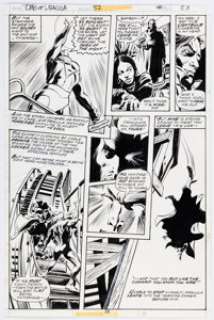 Gene Colan and Tom Palmer Tomb of Dracula #52 Story Page 14 Original Art (Marvel, 1976). | Heritage