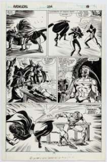John Buscema and Tom Palmer The Avengers #284 Story Page 19 Original Art (Marvel, 1987). | Heritage