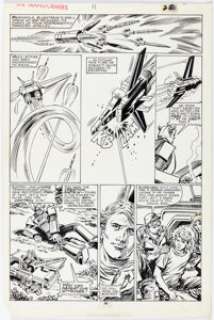 Herb Trimpe and Tom Palmer The Transformers #11 Story Page 18 Original Art (Marvel, 1985). | Heritage