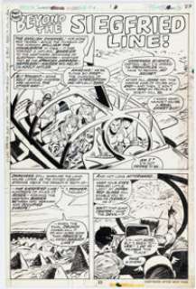 Frank Robbins and Vince Colletta The Invaders #1 Story Page 15 Original Art (Marvel, 1975). | Heritage