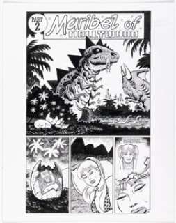 Gilbert Hernandez Girl Crazy #1 Story Page 10 Original Art (Dark Horse, 1996). | Heritage