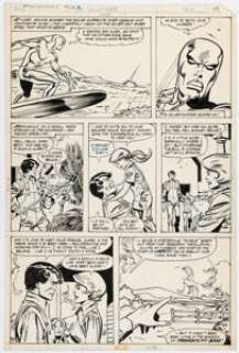 Sal Buscema The Incredible Hulk #250 Story Page 15 Silver Surfer Original Art (Marvel, 1980). | Heritage