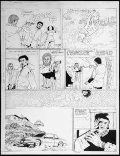 Renaud - Planche originale - Jessica Blandy T6 - Au loin la fille d’Ipanema - (1990) | Catawiki