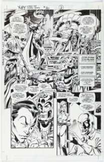 John Byrne and Tom Palmer X-Men The Hidden Years #20 Story Page 2 Original Art (Marvel, 2001). | Heritage