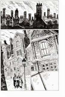 Guy Davis MySpace Dark Horse Presents (online) #5 Complete 8-Page Story Original Art (Dark Horse, 2007). (Total: 8 Original Art)