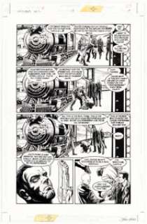 Phil Jimenez and John Stokes The Invisibles #13 Story Page 19 Original Art (DC, 1998).