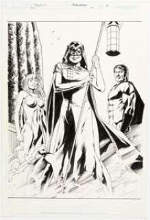 Fernando Pasarin and Jonathan Glapion Ion #9 Splash Page 21 Original Art (DC, 2007).