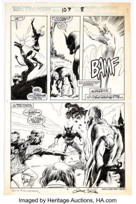 Gene Colan and Al Williamson Marvel Comics Presents #107 Story Page 8 Original Art (Marvel, 1992). | Heritage