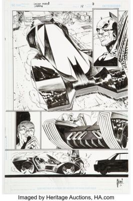 Guillem March Batman #88 Story Page 7 Original Art (DC, 2020).