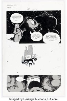 Dave Sim and Gerhard Cerebus #200 Story Page 14 Original Art (Aardvark-Vanaheim, 1995). | Heritage