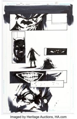 Jock The Batman Who Laughs #2 Story Page 18 Original Art (DC, 2019).