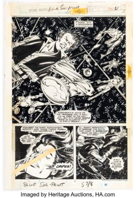 Carmine Infantino and Bob Wiacek Star Wars #22 Story Page 3 Original Art (Marvel, 1979). | Heritage