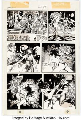 Gonzalo Mayo - Vampirella Story Page Original Art (c. 1970s). | Heritage
