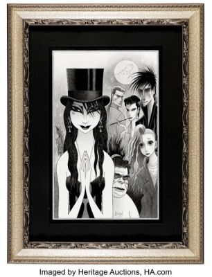 Marc Hempel - The Endless Family Portrait Illustration Original Art (undated). | Heritage