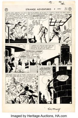 Jim Mooney and Jack Burnley Strange Adventures #8 Story Page 7 Original Art (DC, 1951). | Heritage