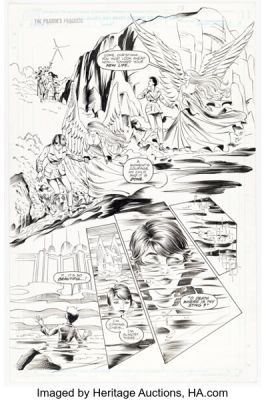 Seppo Makinen and Bob Downs Pilgrim’s Progress Story Page 88 Original Art (Marvel, 1992). | Heritage