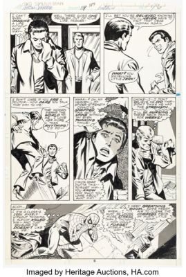 John Byrne and Jim Mooney The Amazing Spider-Man #189 Story Page 4 Original Art (Marvel, 1979). | Heritage