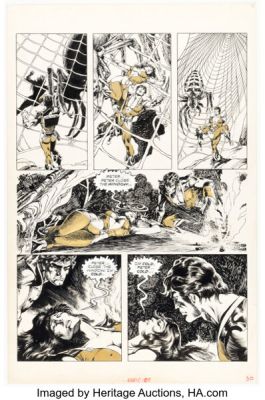 Pablo Marcos Eerie #108 Beastworld Story Page 9 Original Art (Warren, 1980). | Heritage