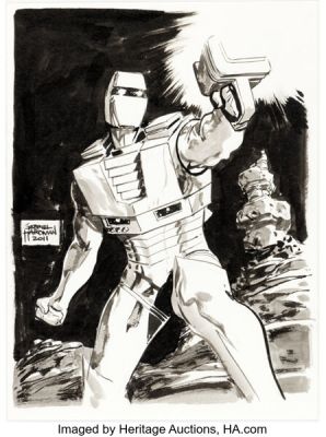 Gabriel Hardman - Rom Illustration Original Art (2011).