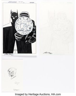 Patrick Gleason and Mick Gray Batman and Robin #25 Cover Original Art Group of 3 (DC, 2014). (Total: 3 Original Art)
