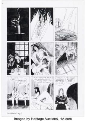 Eddie Campbell and Peter Mullins From Hell #6 Chapter 9 Story Page 47 Original Art (Mad Love Publishing, 1994). | Heritage