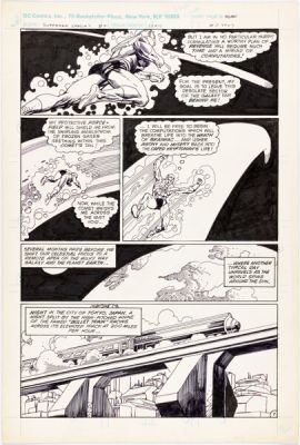 Gil Kane Superman Special #2 Story Page 7 Original Art (DC, 1984) | Heritage