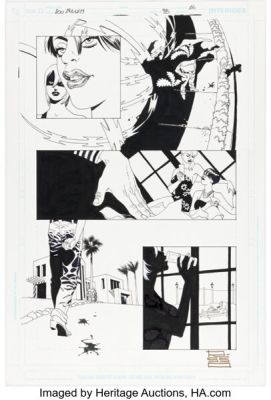 Eduardo Risso 100 Bullets #98 Story Page 16 Original Art (DC, 2009). | Heritage