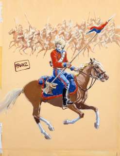 Franz | Lester Cockney, illustration Ã  la gouache pour la… | Banque Dessinée